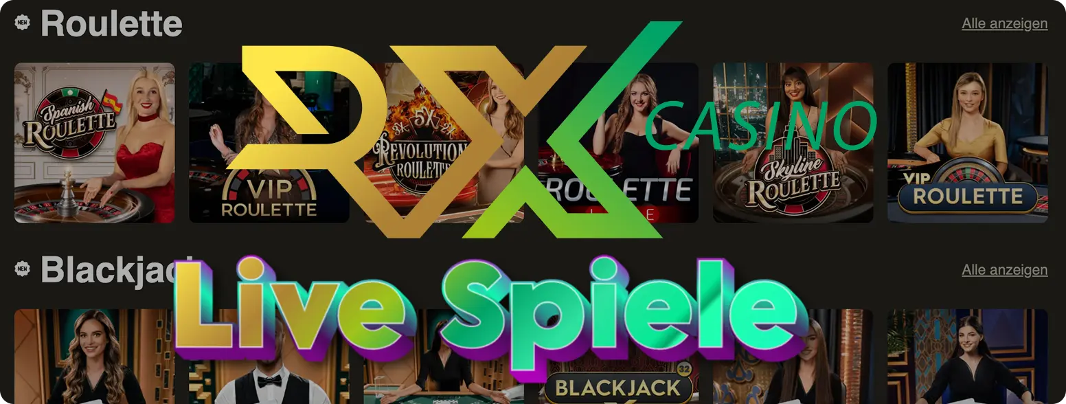 RXCasino Slots and live spiele